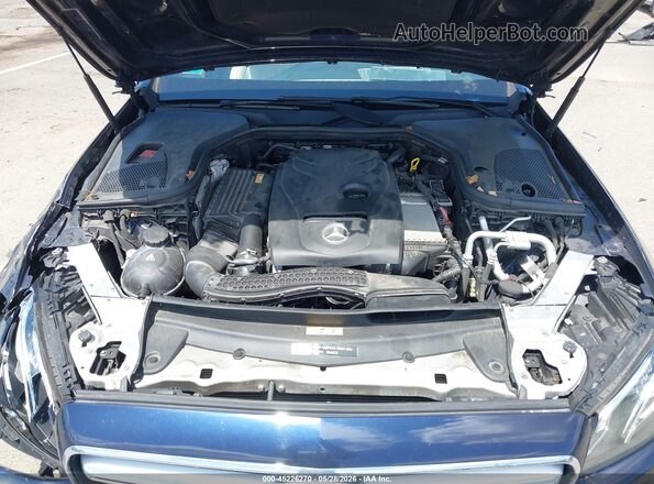 WDDZF4KB7HA031821 2017 MERCEDES-BENZ E-CLASS Dark Blue უკანა ხედი