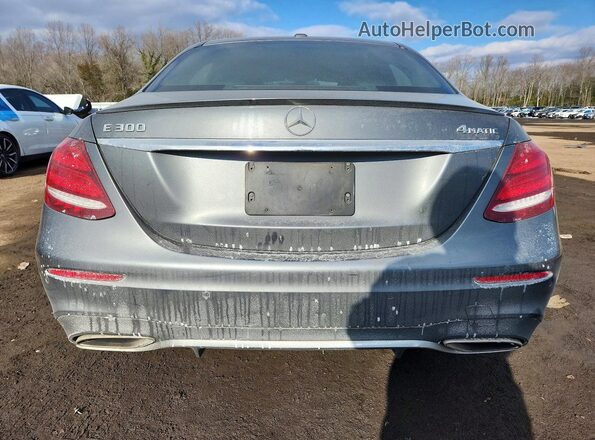 WDDZF4KB8HA054945 2017 MERCEDES-BENZ E Gray Հետևի տեսք