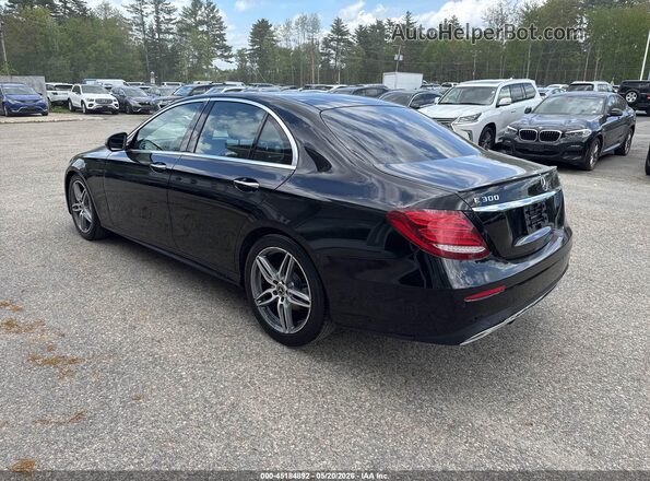 WDDZF4KB8JA356550 2018 MERCEDES-BENZ E-CLASS Black Trasero izquierdo