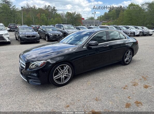 WDDZF4KB8JA356550 2018 MERCEDES-BENZ E-CLASS Black Vista tres cuartos delantera izquierda