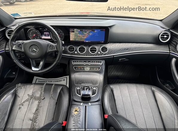 WDDZF4KB8JA356550 2018 MERCEDES-BENZ E-CLASS Black Vista frontal