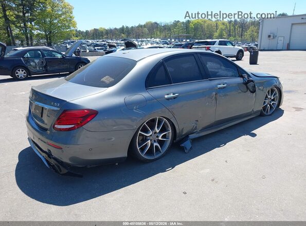 WDDZF6BB0KA581672 2019 MERCEDES-BENZ AMG E 53 Gray Задня права чверть