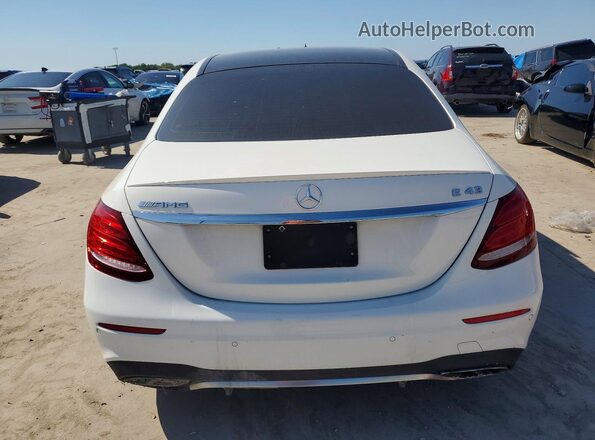 WDDZF6EB2JA402039 2018 MERCEDES-BENZ E White Vista trasera