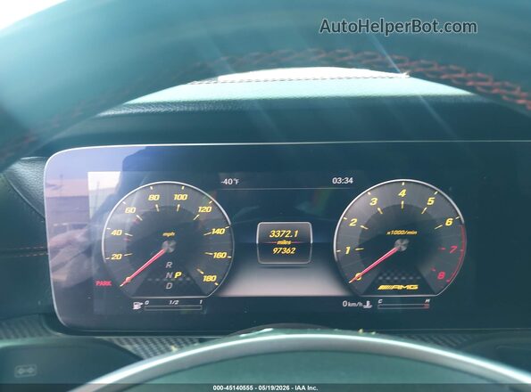WDDZF6EB4JA386376 2018 MERCEDES-BENZ AMG E 43 Black უკანა სავარძლების ხედი