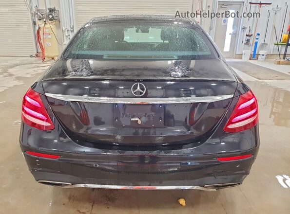 WDDZF6GB4JA365802 2018 MERCEDES-BENZ E Черный Вид сзади