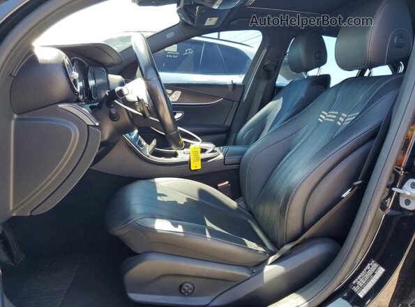 WDDZF6JB3KA520284 2019 MERCEDES-BENZ E Black Front interior view