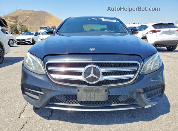 WDDZF6JB3KA520284 2019 MERCEDES-BENZ E Black Front view