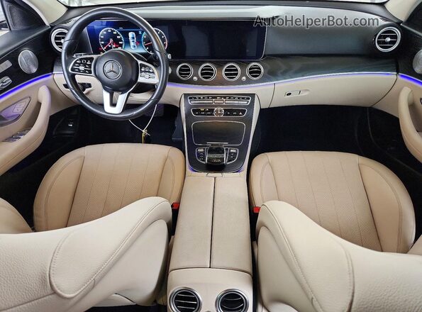 WDDZF6JB6LA727821 2020 MERCEDES-BENZ E White Dashboard view