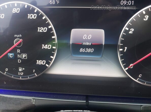 WDDZF8DB1LA718547 2020 MERCEDES-BENZ E-CLASS Black Вид задніх сидінь