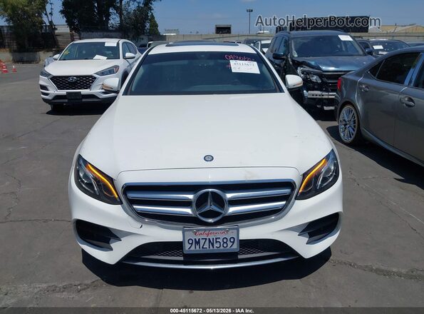 WDDZF8DB4LA702276 2020 MERCEDES-BENZ E-CLASS White Widok wnętrza z tyłu
