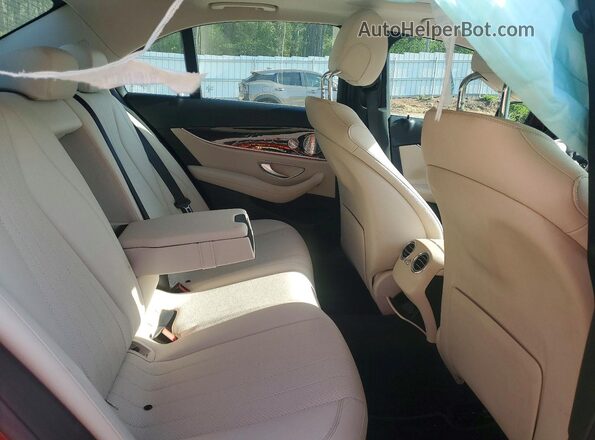 WDDZF8DB7LA716737 2020 MERCEDES-BENZ E Красный Вид задних сидений