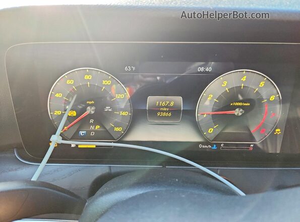 WDDZF8EB1LA722970 2020 MERCEDES-BENZ E Silver 