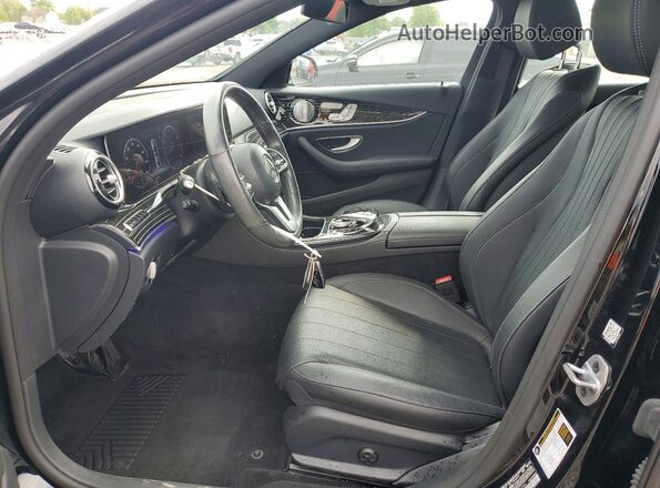 WDDZF8EB2LA744394 2020 MERCEDES-BENZ E Черный Вид салона спереди