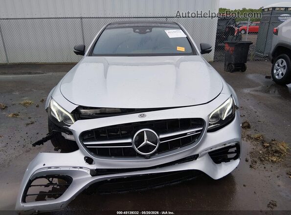 WDDZF8KBXJA434608 2018 MERCEDES-BENZ AMG E 63 Silver 