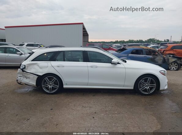 WDDZH6JB0KA556153 2019 MERCEDES-BENZ E-CLASS Белый Вид задней части салона
