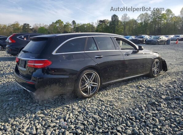 WDDZH6JB0KA588746 2019 MERCEDES-BENZ E Черный Задняя правая четверть