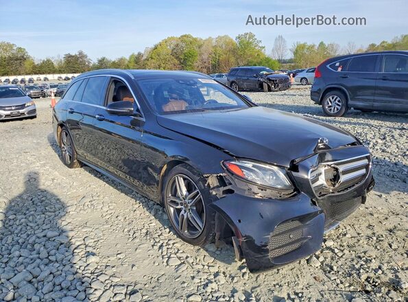WDDZH6JB0KA588746 2019 MERCEDES-BENZ E Черный Передняя правая четверть