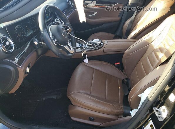 WDDZH6JB0KA588746 2019 MERCEDES-BENZ E Черный Вид салона спереди