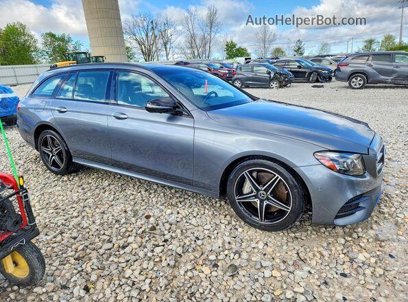 WDDZH6JB2KA585489 2019 MERCEDES-BENZ E Gray 