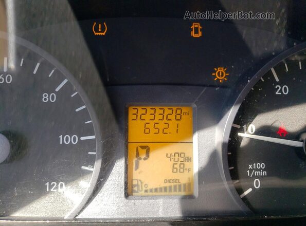 WDZPE8CDXHP396938 2017 MERCEDES-BENZ SPRINTER Gray Widok zestawu wskaźników