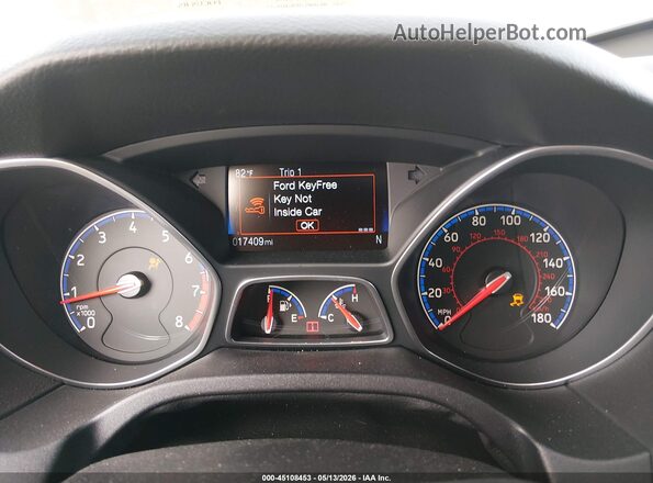 WF0DP3TH2G4116185 2016 FORD FOCUS RS Blue უკანა სავარძლების ხედი