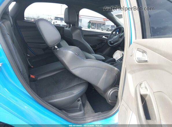 WF0DP3TH2G4116185 2016 FORD FOCUS RS Blue VIN კოდის სტიკერის ხედი