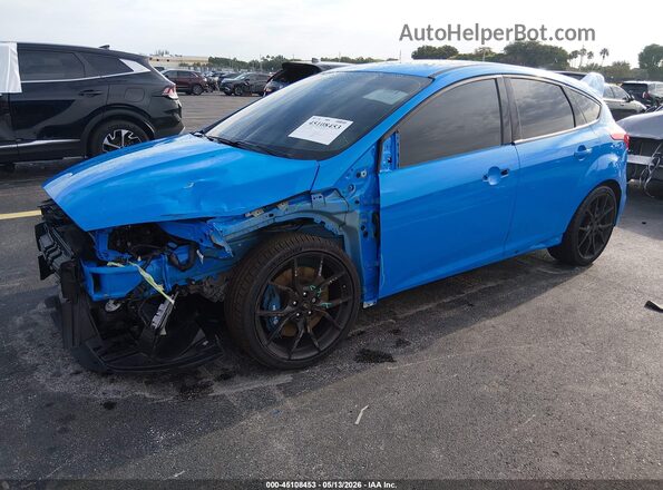 WF0DP3TH2G4116185 2016 FORD FOCUS RS Blue წინა მარცხენა ხედი სამი მეოთხედიდან