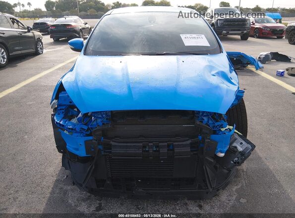 WF0DP3TH2G4116185 2016 FORD FOCUS RS Blue უკანა სალონის ხედი