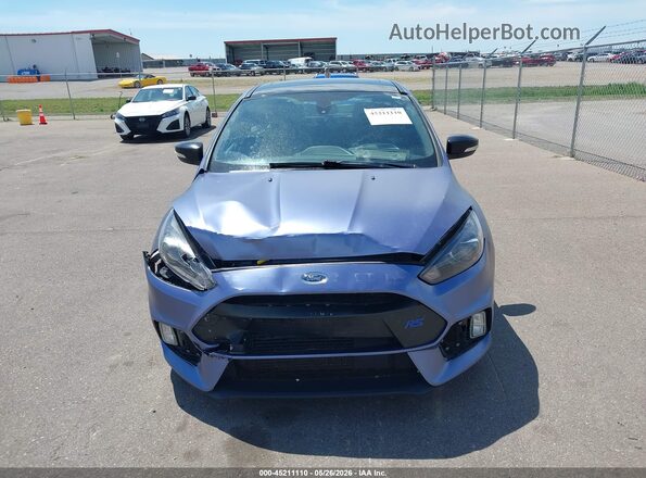 WF0DP3TH3G4115725 2016 FORD FOCUS RS Синий Вид задней части салона