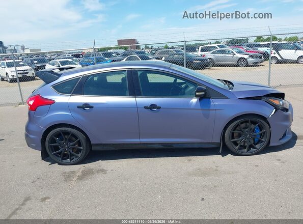 WF0DP3TH3G4115725 2016 FORD FOCUS RS Синий Панорамный вид салона 360°