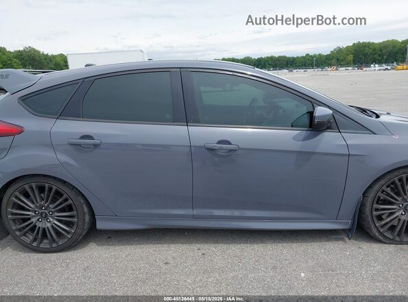WF0DP3TH3H4123101 2017 FORD FOCUS RS Gray სალონის 360-გრადუსიანი ხედი
