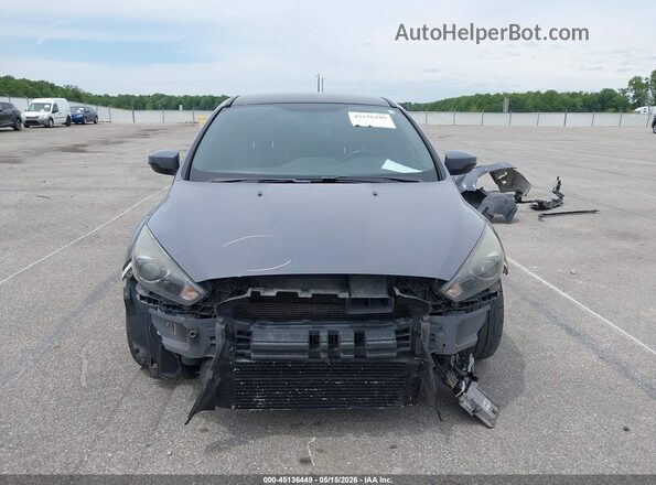 WF0DP3TH3H4123101 2017 FORD FOCUS RS Gray უკანა სალონის ხედი