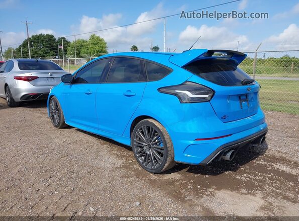 WF0DP3TH4H4120241 2017 FORD FOCUS RS Blue Rear left