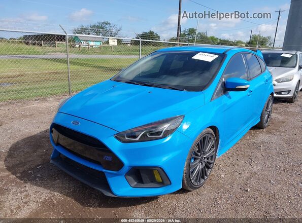 WF0DP3TH4H4120241 2017 FORD FOCUS RS Blue Front view