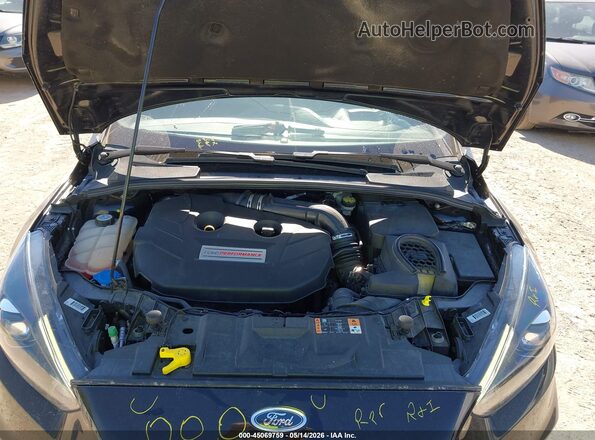 WF0DP3TH7H4119942 2017 FORD FOCUS RS Black უკანა ხედი