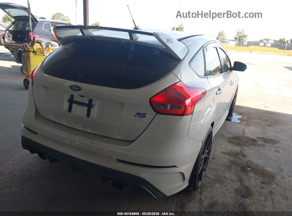 WF0DP3TH8G4114683 2016 FORD FOCUS RS Белый Задняя правая четверть