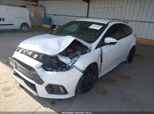 WF0DP3TH8G4114683 2016 FORD FOCUS RS Белый Передняя левая четверть