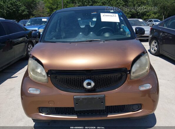WMEFJ5DA4GK062329 2016 SMART FORTWO Коричневый Вид спереди