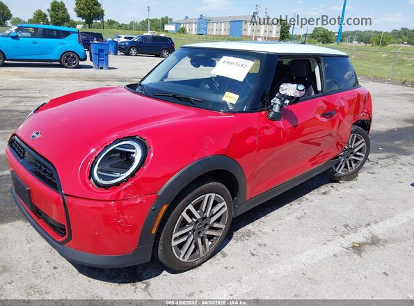 WMW13GD0XS2W31910 2025 MINI HARDTOP Red Front left