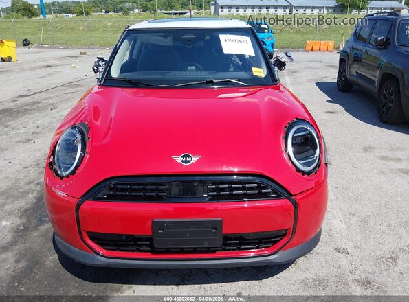 WMW13GD0XS2W31910 2025 MINI HARDTOP Red Rear interior view