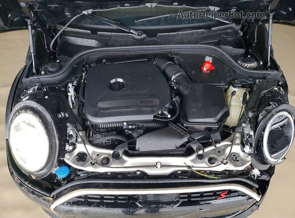 WMW23GD04S2W12287 2025 MINI COOPER Black Vista del compartimento del motor