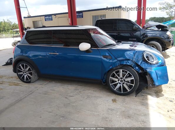 WMW33DH09N2P89371 2022 MINI HARDTOP Blue Панорамний вид салону 360°