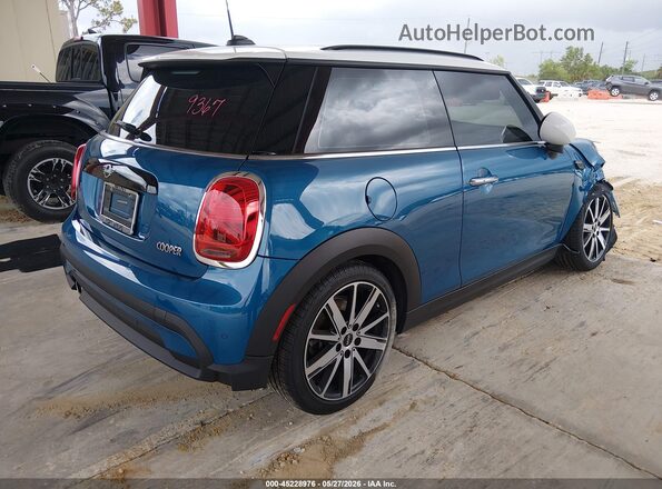WMW33DH09N2P89371 2022 MINI HARDTOP Blue Задня права чверть