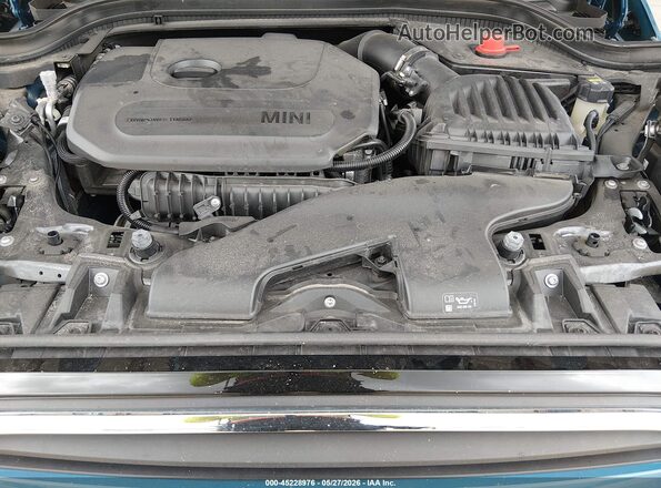 WMW33DH09N2P89371 2022 MINI HARDTOP Blue Вид ззаду