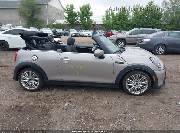 WMW43DL06R3S04516 2024 MINI CONVERTIBLE Серебряный Вид задней части салона