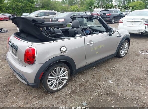 WMW43DL06R3S04516 2024 MINI CONVERTIBLE Серебряный Задняя правая четверть