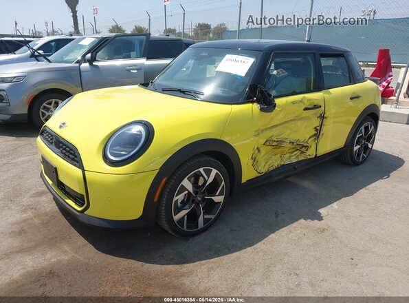 WMW43GD04T2Y26402 2026 MINI HARDTOP Yellow წინა მარცხენა ხედი სამი მეოთხედიდან