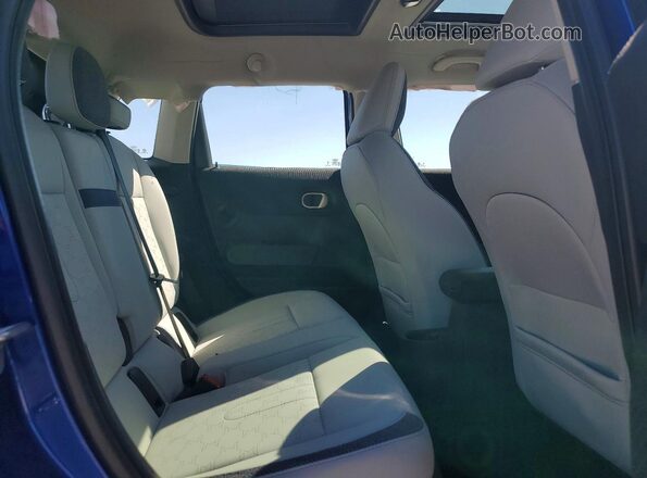 WMW53GD05S2W55226 2025 MINI COOPER Blue Rear seats view
