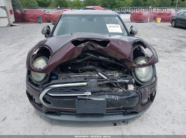 WMWLN9C53H2E48968 2017 MINI CLUBMAN Фиолетовый Вид спереди