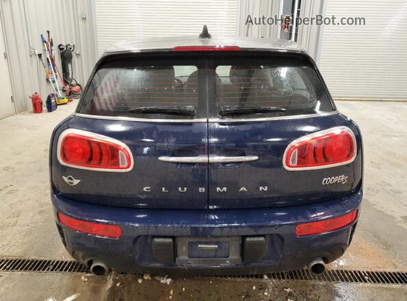 WMWLU5C56H2E81118 2017 MINI COOPER Blue Widok z tyłu